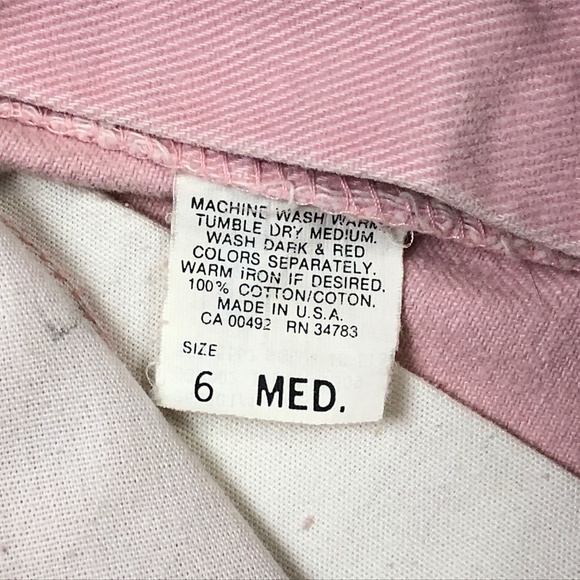 Lee Vintage Light Wash Pink Denim Slim Ankle Jeans Womens 6 Medium - Picture 6 of 6